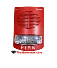 Simplex 4906-9151 Wall Speaker Strobe (Red)