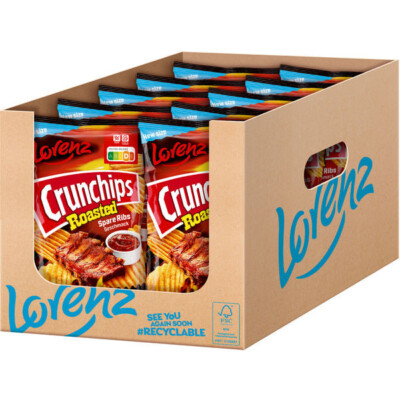 Lorenz Crunchips RoastedSpare Ribs 12x110 g Bt.