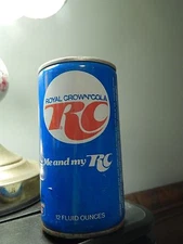Royal Crown (RC COLA) '78 MLBPA_Butch Wynegar_Steel Pull-Tab Can "Me and My RC"