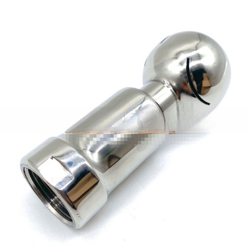 1" 304 stainless Rotating Tank Cleaning CIP Nozzle Rotary Sanitary Spray Ball #S