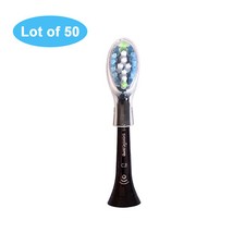Lot of 50  Genuine Philips Sonicare DiamondClean C3 Premium Black Head  No Box