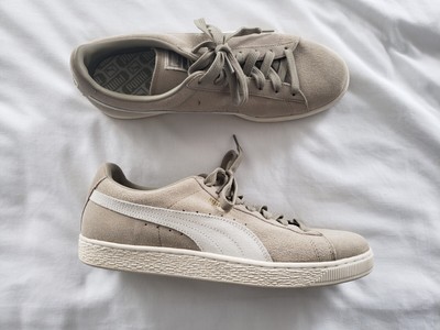 tan puma sneakers