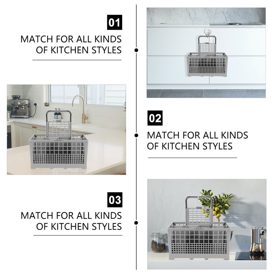 Utensil Drain Holder Dishwasher Cutlery Basket Cutlery Drain Basket eBay