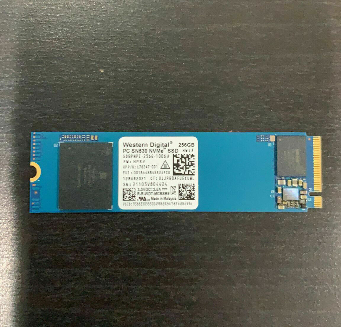 Western Digital PC SN530 256GB NVMe SSD Openbox | eBay