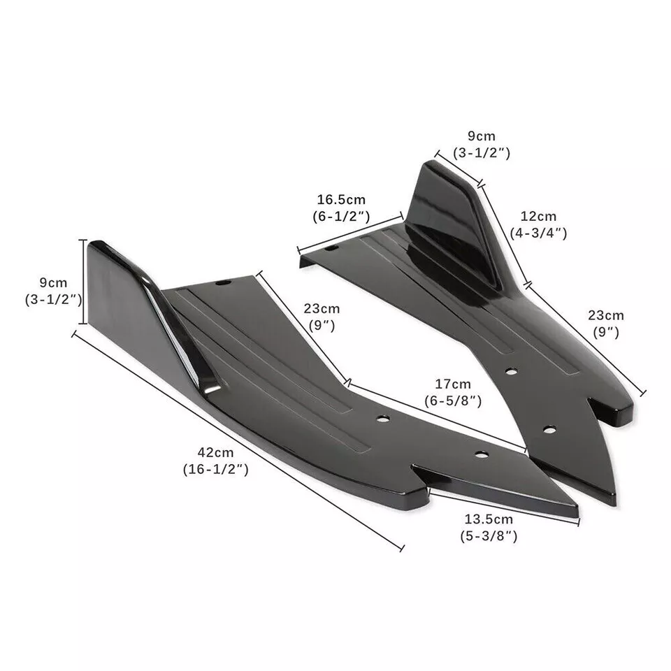 Difusor divisor alerón parachoques trasero para Lexus es250 es300 es330 es350  Foto 4 de 4