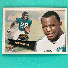 Fred Taylor 2001 Fleer Tradition Card #217 NFL Jacksonville Jaguars