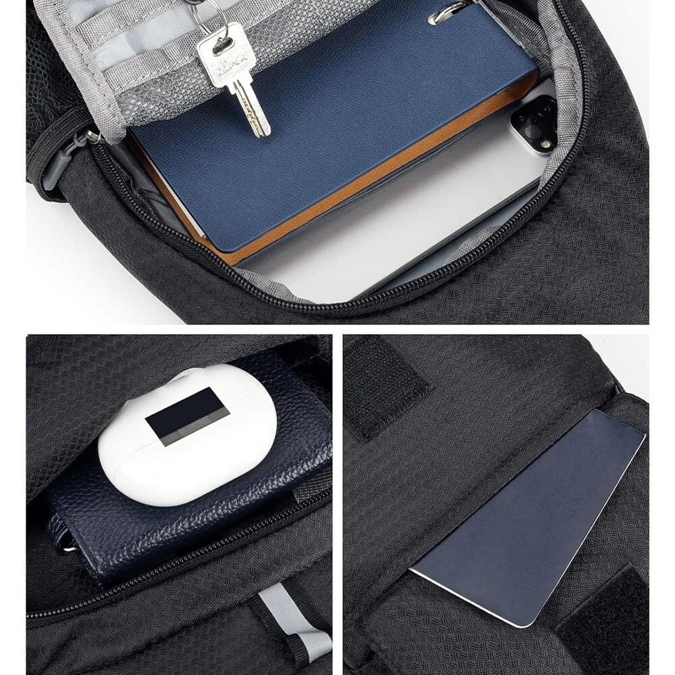 WATERFLY Bolso de Pecho Bandolera Eslinga Paquete Mochila de Ciclismo Embalable para Senderismo Foto 4 de 4