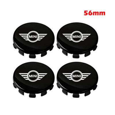4x 56MM Radkappen für MINI Nabenkappen Felgendeckel Wheel Center Felge Cooper S