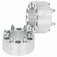 2 pcs 3" 6x5.5 12x1.5 studs wheel spacers for Toyota Tacoma  4Runner