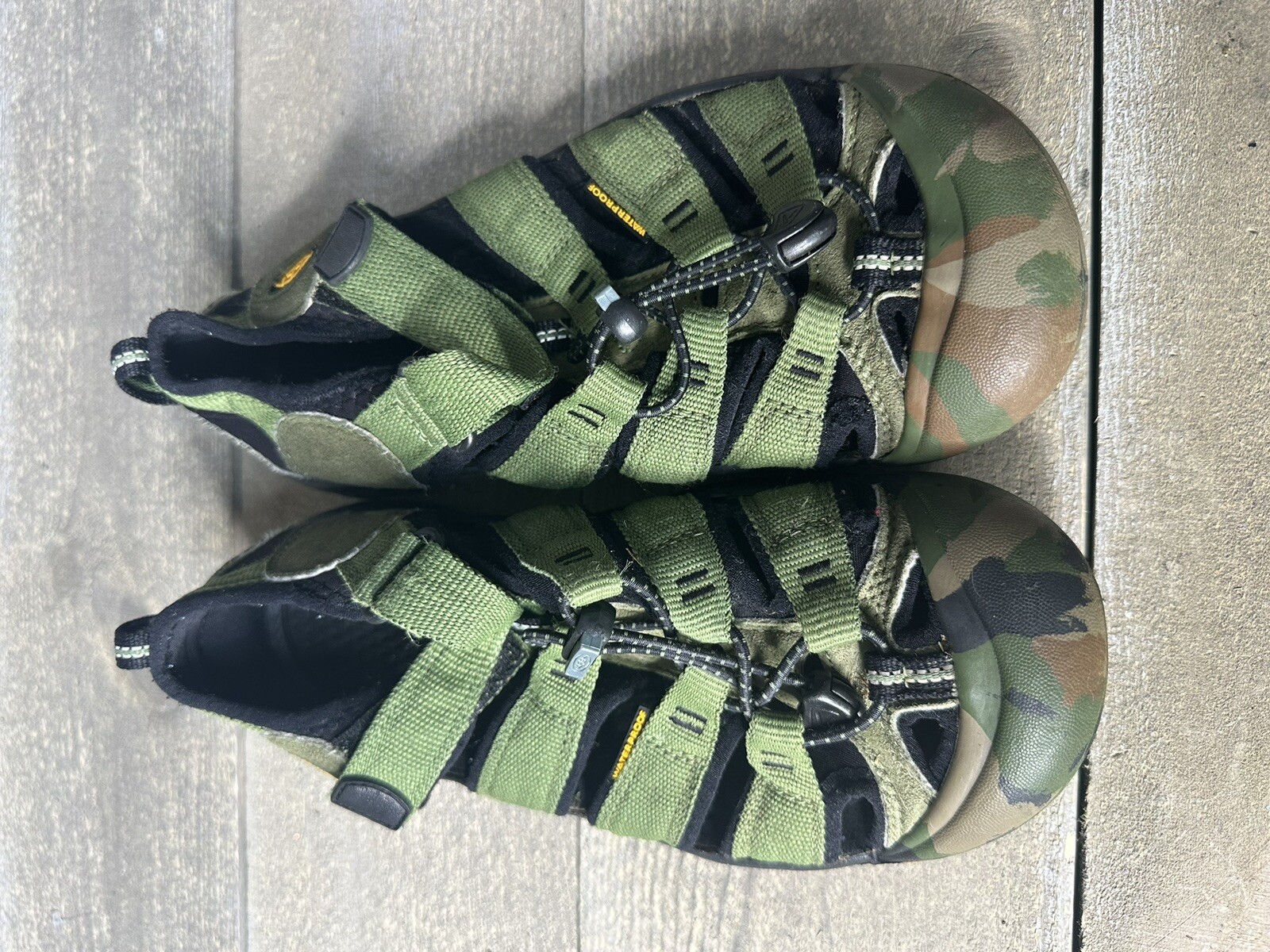 Sandali acqua KEEN Newport H2 1014259 verde mimetico bambini taglia 5 donna taglia 7