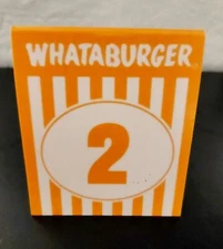 Whataburger Table Tent #2