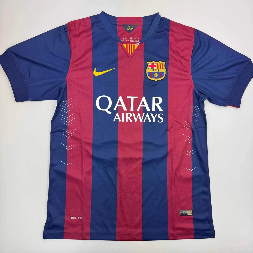 Autographed/Signed Neymar Jr FC Barcelona Blue Soccer Jersey Beckett BAS COA - Image 4 of 4