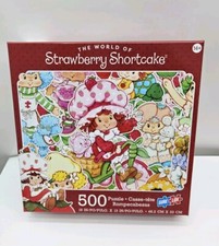 World Of Strawberry Shortcake Collage 500 Piece Puzzle 19"x 13" SureLox 2024 NEW