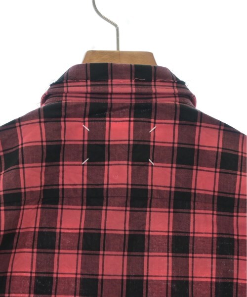 Maison Margiela Casual Shirt RedxBlack(Check Pattern Maison Margiela Casual Shirt RedxBlack(Check Pattern