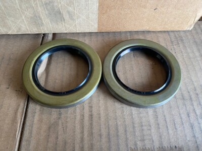 (2 Pack) RTK 22333TB Double Lip Seals for 5200-7000lb Trailer Axle 2.25'' x 3.37''