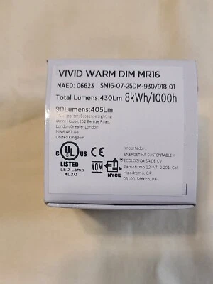 SORAA VIVID WARM DIM MR16 SM16-07-25DM-930/918-01- 3000k-2018k