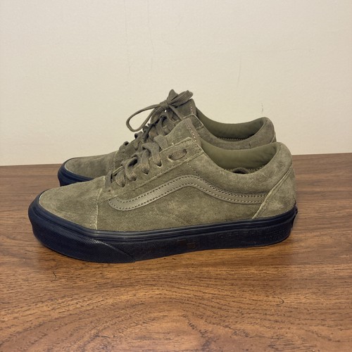 Vans Old Skool Nubuck Olive Suede 