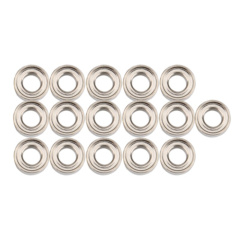 10 Roulements à Billes à Collerette F686ZZ 6x13x5mm - Mini Roulements Bridés En Acier Pour Modélisme