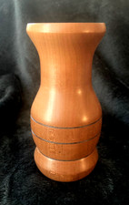 HANDCRAFTED Wooden Bud Vase....5" Tall