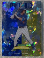 2024 Panini Crusade #45 Colin Houck CRUSADE BLUE CRACKED ICE PRIZM PROSPECT