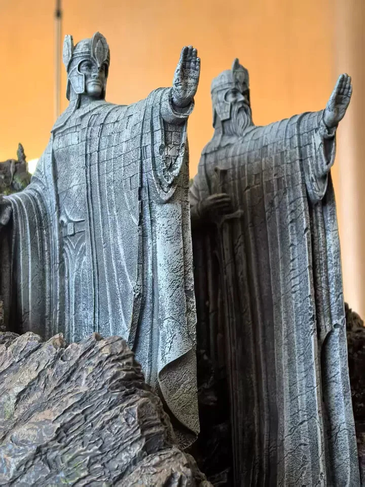 指环王 The Argonath Gates of Gondor 场景模型雕像 34 厘米装饰 — 第 4/4 张图片