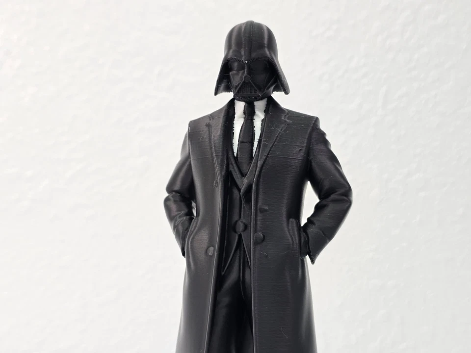 Darth Vader Big Boss Figurine – 7.5” Tall | 3D Printed PLA Statue | Sith Lord - Image 3 of 4