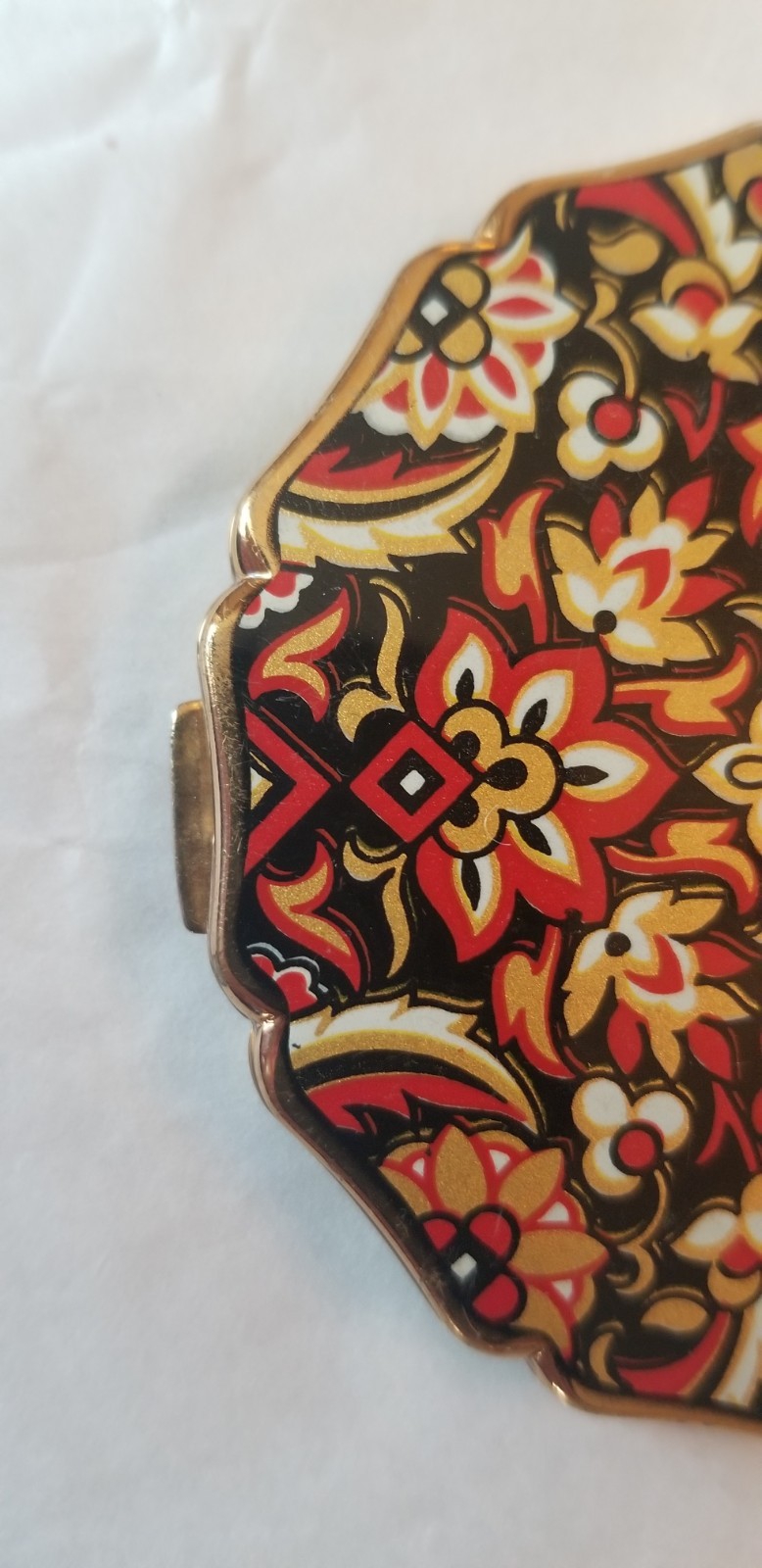 Vintage Stratton England  Pressed Powder Compact Appears Unused No Puff