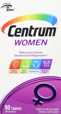 Centrum Women,  Multivitamin & Mineral Supplement, 90 Tablets