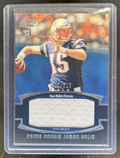 2011 Topps Prime Ryan Mallett Rookie Jumbo Jersey RC #/318 Patriots