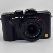 Panasonic Lumix DMC-LX5 10.1MP Digital Camera - Complete Kit Tested  Working 