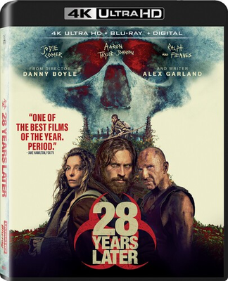 #ad 28 Years Later New 4K UHD Blu ray With Blu Ray 4K Mastering Digital Copy $30.20
