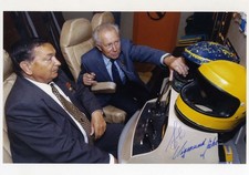 COSMONAUTS Sigmund Jähn & Valery Bykovsky autographs, IP signed photo
