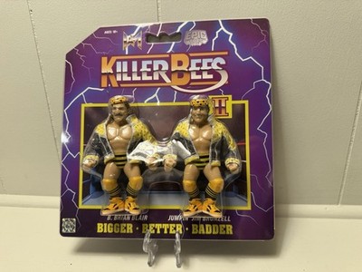 WCW Body Bashers プロレス 6体セット＋フォースメンセット Epic Toys The Killer Bees Brunzell Blair Hasbro Style Figures WWF
