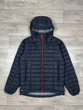 Rab Nebula Men’s Grey Pertex Cirrus Insulated Puffer Jacket Hooded M