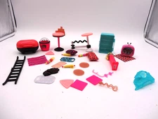 LOL Surprise OMG Doll House Furniture BBQ TV Chair Blanket Pillow More