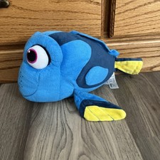 Disney Pixar Talking Dory 12" Plush Stuffed Fish Finding Dory Bandai WORKS