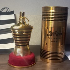 Jean Paul Gaultier Le Male Elixir Parfum 125ml (4.2 oz) Open Box Never Sprayed