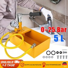 25bar Bef&uuml;llpumpe Handpumpe Pr&uuml;fpumpe Testpumpe Heizung Wasserpumpe Abdr&uuml;ckpumpe