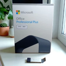 Microsoft Office Professional Plus 2021  Flash Drive | 3 PC | Fast Delivery