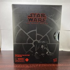 Star Wars The Black Series Emperor Palpatine and Throne Return of the Jedi  ML