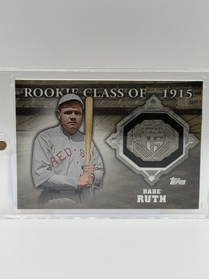 2014 Topps - Class Rings Babe Ruth #CR-7 Silver rookie class of 1915