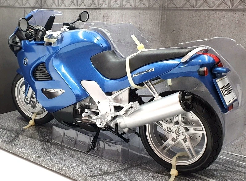 MotorMax 1/6 Scale Diecast 76262 - BMW K1200RS - Blue - Image 2 of 4