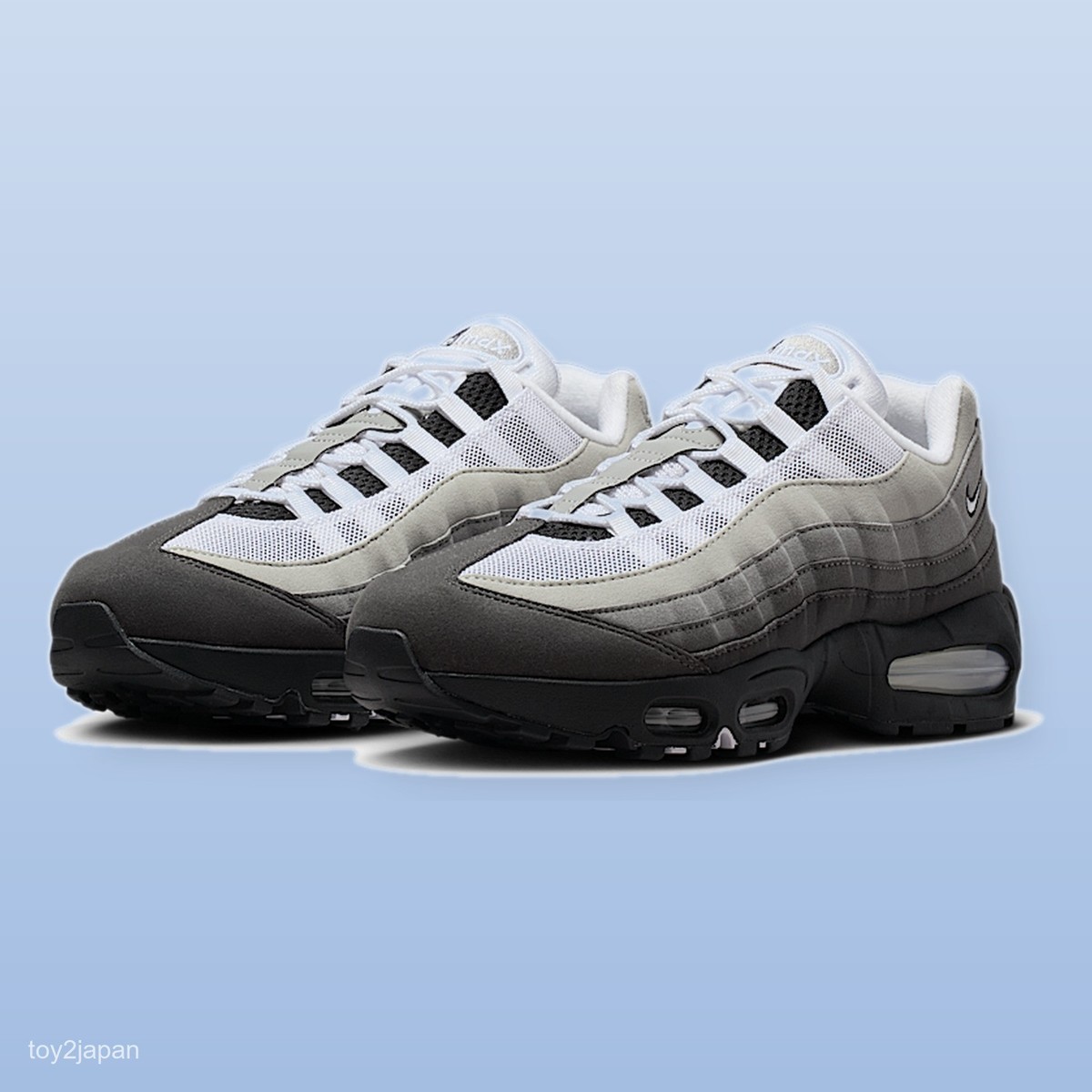 Nike Air Max 95 OG Big Bubble Granite HM4740-007 Black Medium Ash Men's Size New — product photo 1 of 7