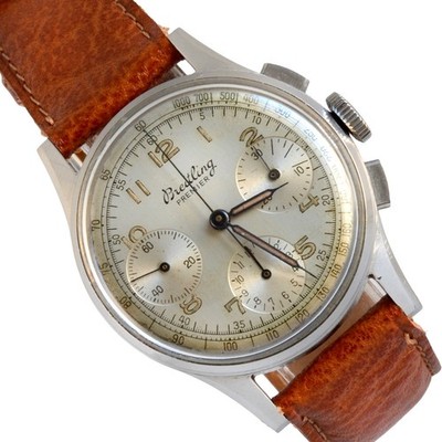 プランクトン BREITLING Premier 787 chronograph caliber venus 178 steel 1940 | eBay