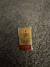 Vintage 1992 Olympics Albertville Coca Cola Lapel Pin