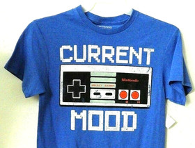 NWT Current Mood NES NINTENDO CONTROLLER Retro-Gamer TEE Men's Size S, L NWT