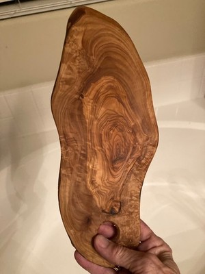 Rustic Olive Wood Cutting Cheese Charcuterie  Board Home Decor