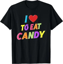I love To Eat Candy - I'm Candy Funny Couple Matching T-Shirt