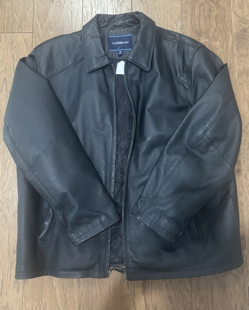 Croft & Barrow Leather Jacket products for sale | eBay