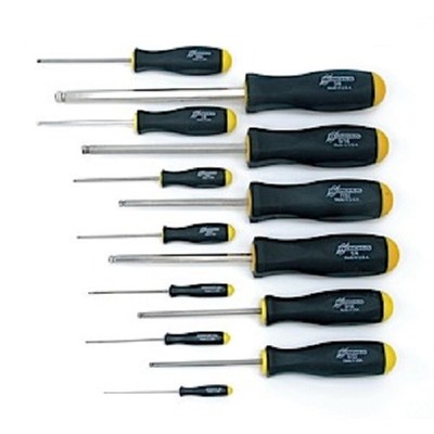 Bondhus 16637 - Set 13 BriteGuard Finish Ball End Screwdrivers .050-3/8'' - 1EA